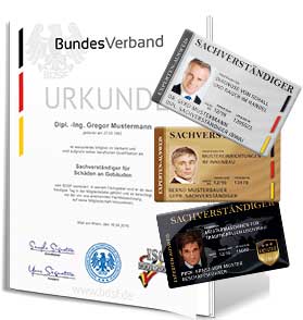 Urkunde und Ausweise